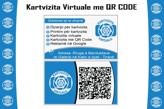Antarësimi një vjeçar me paketën VIRTUAL-PROF me kartvizitën Virtuale me QR CODE te Albania Network Global per vitin 2023.